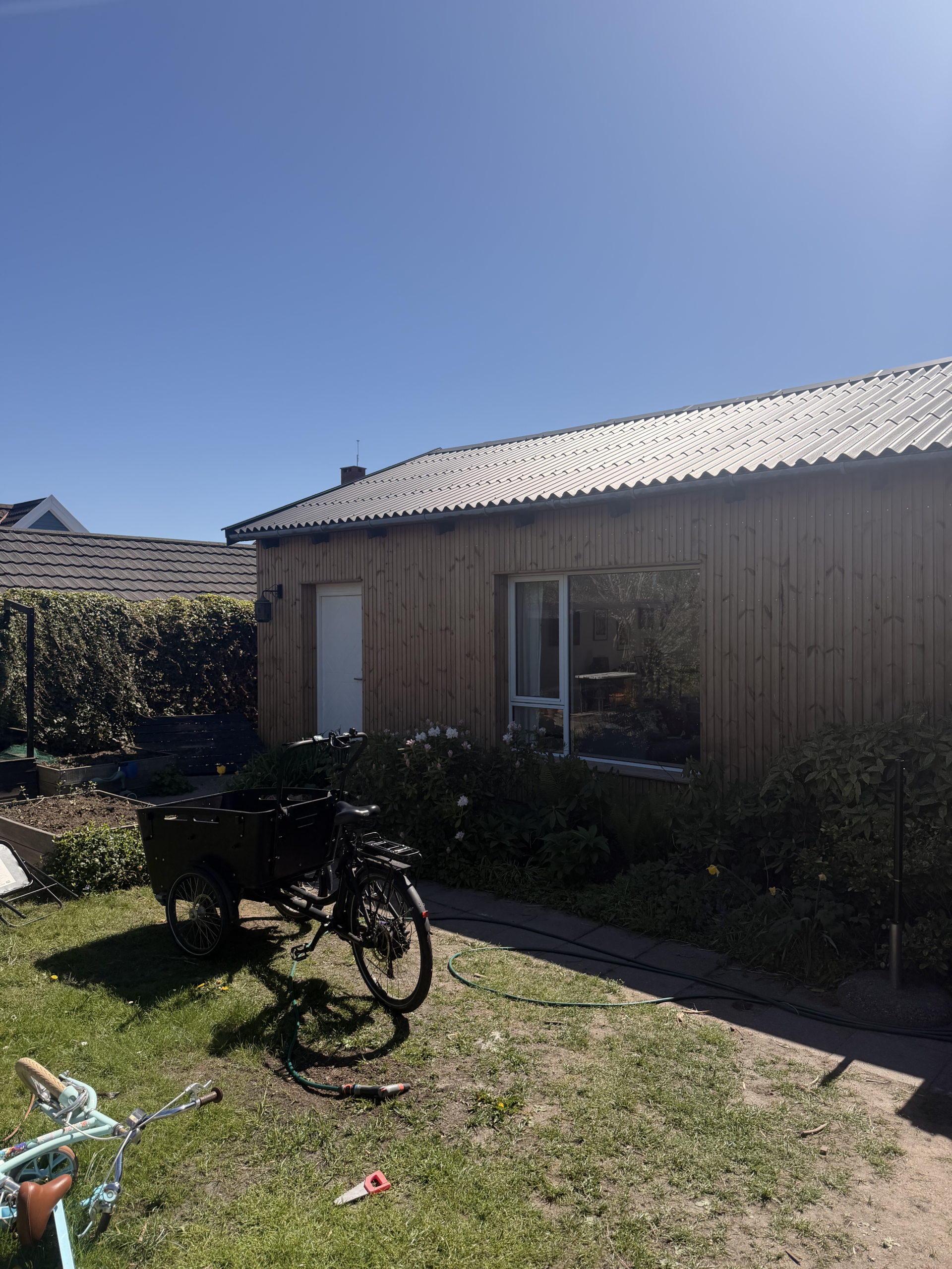 Udvendig efterisolering af enfamiliehus på Amager